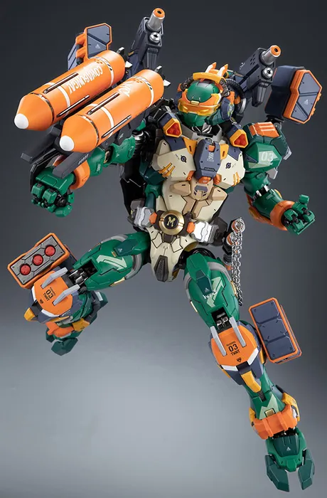 HB0014 Michelangelo | Heat Boys TMNT Mecha Figure | TFSource