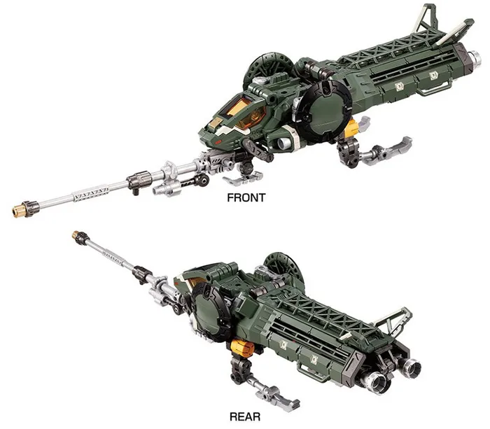 TM-16 Tactical Mover Hawk Modular Mode Cosmo Marines Version | Diaclone Reboot