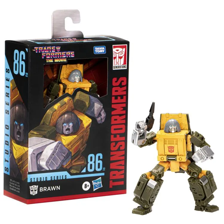 86-22 Brawn Deluxe Class | Transformers Studio Series | Transformers: The Movie 86