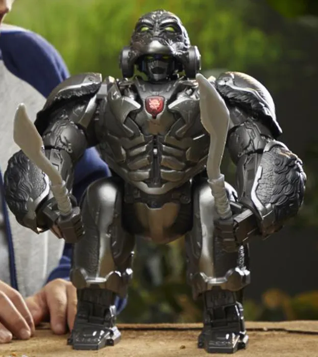 Command and Convert Animatronic Optimus Primal | Transformers: Rise Of The Beasts