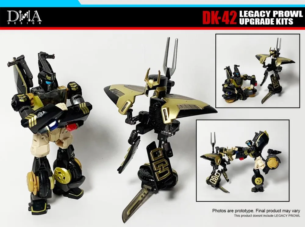 DK-42 Upgrade Kit for Transformers: Legacy Evolution Deluxe Prowl | Dna Design | Upgrade Kit