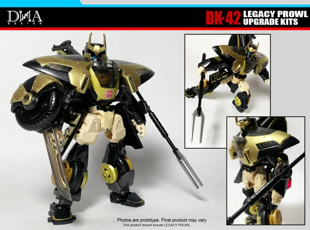 DK-42 Upgrade Kit for Transformers: Legacy Evolution Deluxe Prowl | Dna Design | Upgrade Kit