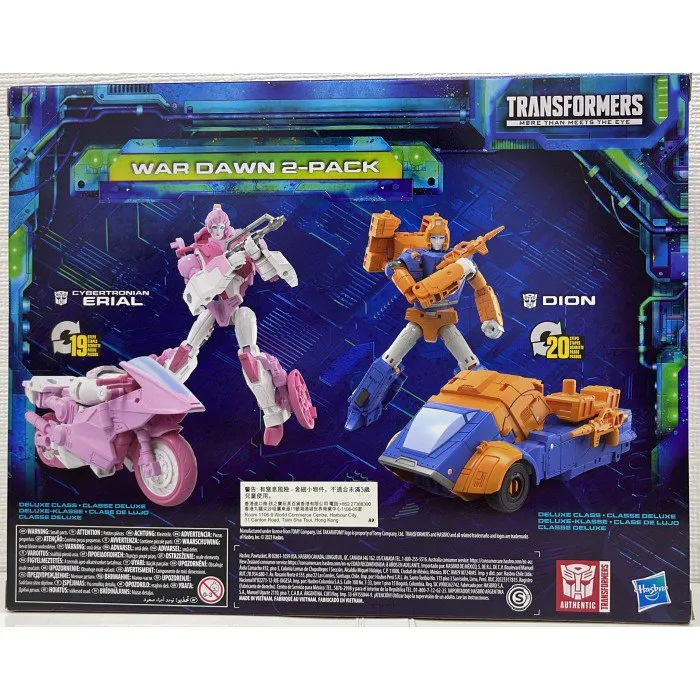 War Dawn 2-Pack Deluxe Class | Transformers: Legacy Evolution