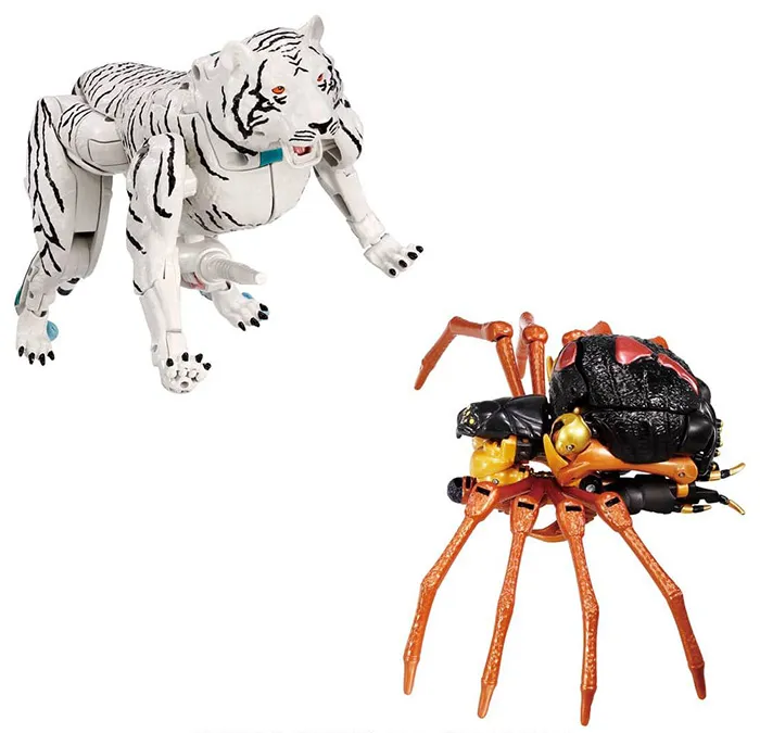 BWVS-04 Tigatron and Arachnia Two-Pack Premium Finish | Transformers: Beast Wars