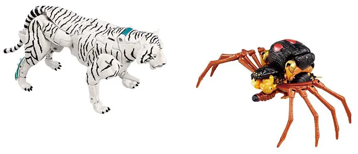 BWVS-04 Tigatron and Arachnia Two-Pack Premium Finish | Transformers: Beast Wars