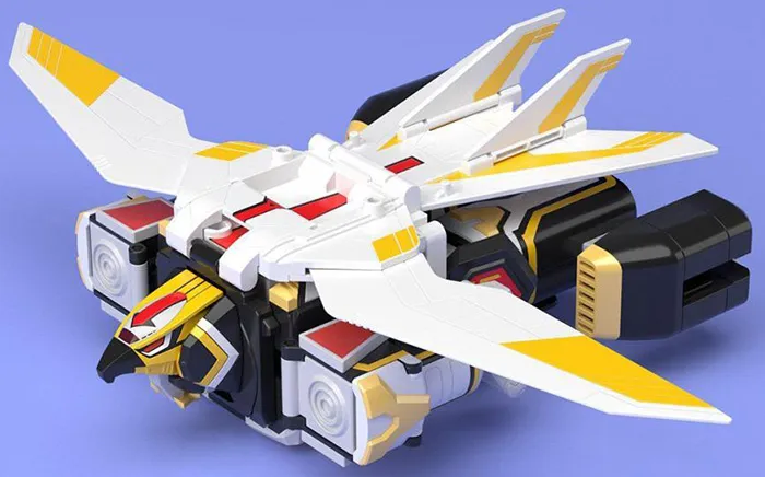 Jet Garuda Super Mini-Pla Model Kit | Birdman Squadron Jetman | Bandai Spirits