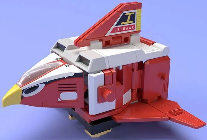 Jet Icarus Super Mini-Pla Model Kit | Birdman Squadron Jetman | Bandai Spirits