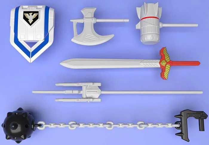 Jet Icarus Super Mini-Pla Model Kit | Birdman Squadron Jetman | Bandai Spirits