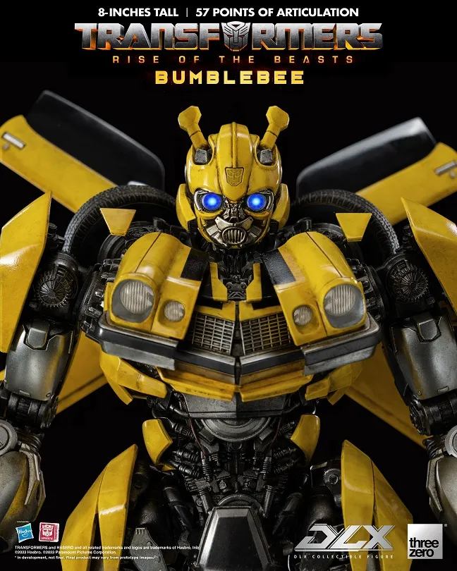 Bumblebee DLX Scale Collectible Figure | Transformers: Rise Of The Beasts | threezero
