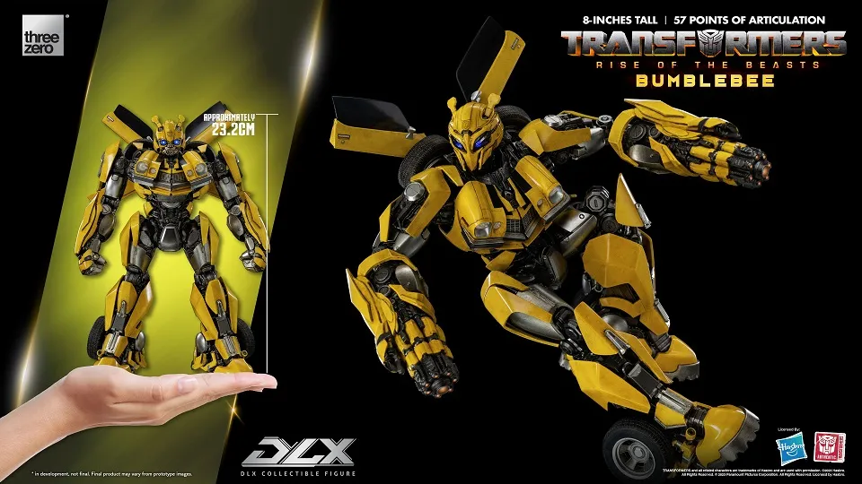 Bumblebee DLX Scale Collectible Figure | Transformers: Rise Of The Beasts | threezero