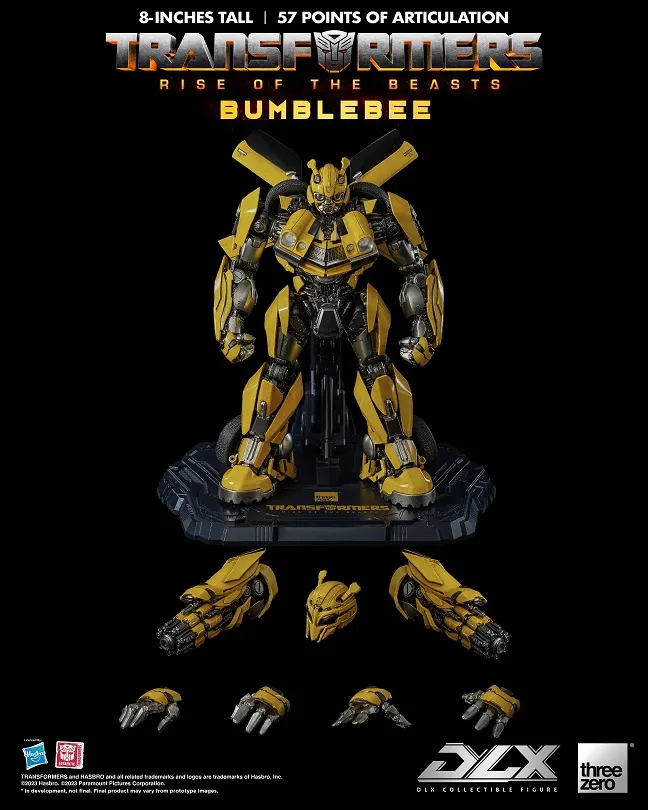 Bumblebee DLX Scale Collectible Figure | Transformers: Rise Of The Beasts | threezero