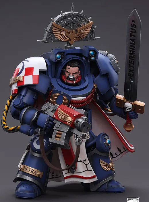 Ultramarines Terminator Captain 1/18 Scale | Warhammer 40K | Joy Toy