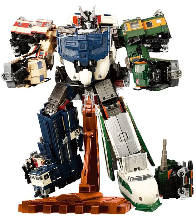 MPG-06S Trainbot Kaen Raiden Box Set | Transformers Masterpiece G
