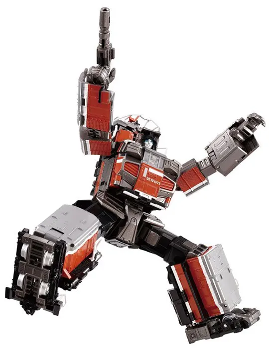 MPG-06 Trainbot Kaen Raiden Combiner | Transformers Masterpiece G