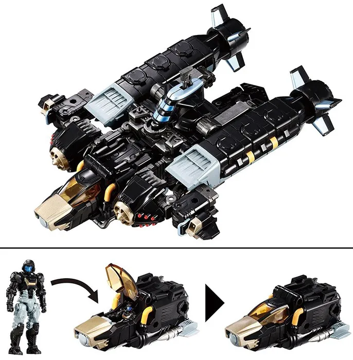 TM-17 Tactical Mover Argo Versaulter Voyager Unit Abyss Version | Diaclone Reboot