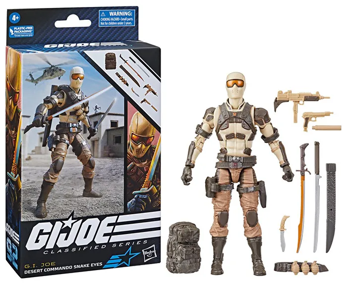 Desert Commando Snake Eyes 6-Inch Scale | G.I. Joe Classified Series
