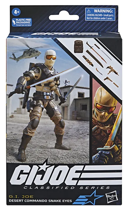Desert Commando Snake Eyes 6-Inch Scale | G.I. Joe Classified Series