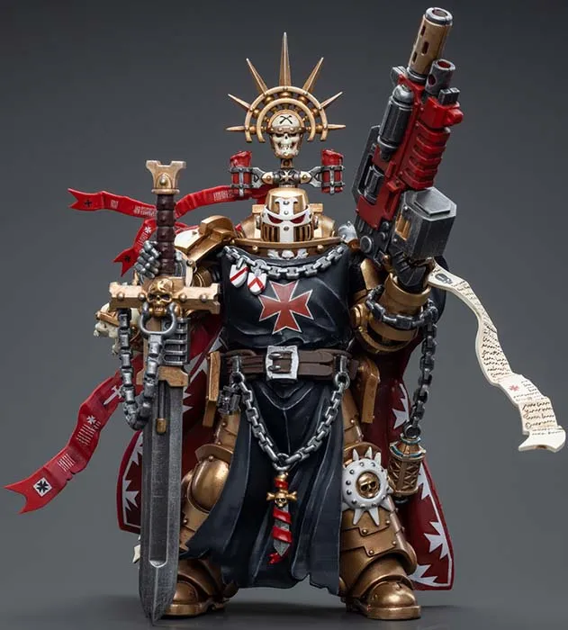 Black Templars High Marshal Helbrecht 1/18 Scale | Warhammer 40K | Joy Toy