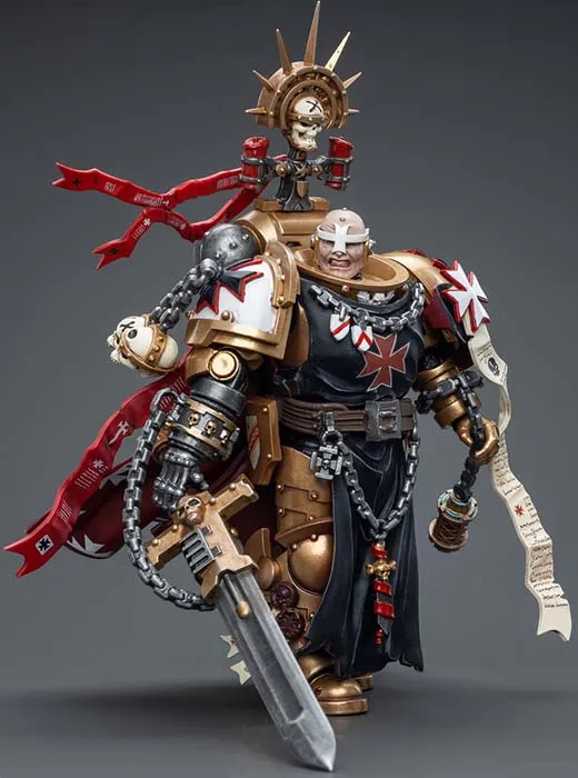 Black Templars High Marshal Helbrecht 1/18 Scale | Warhammer 40K | Joy Toy