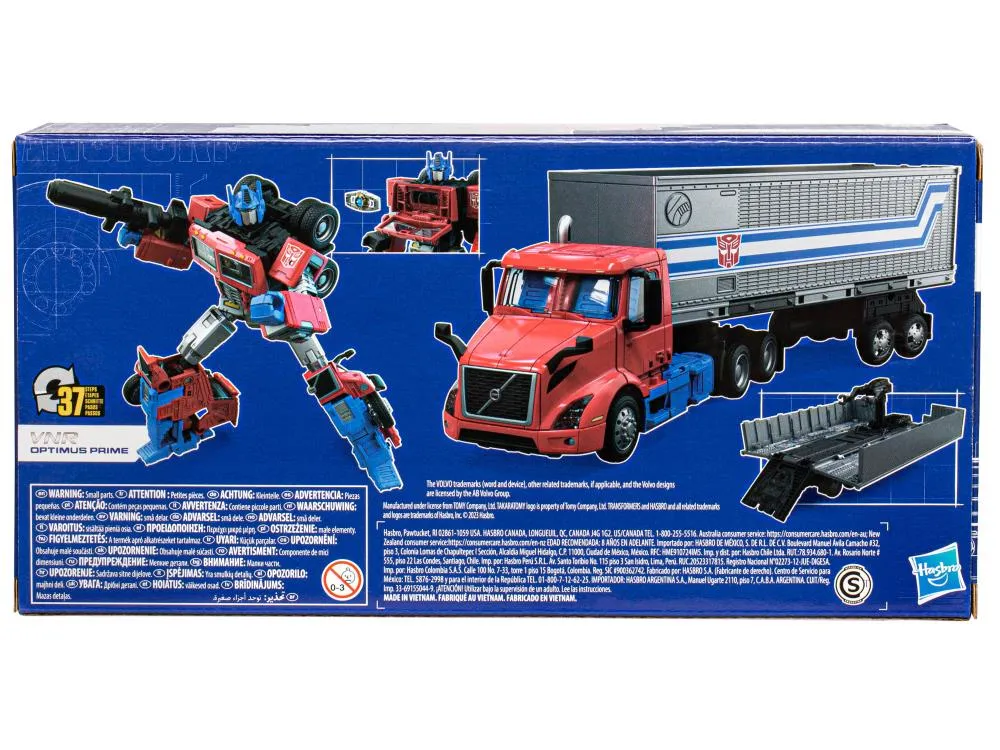 Optimus Prime Volvo VNR 300 Voyager Class | Transformers Generations