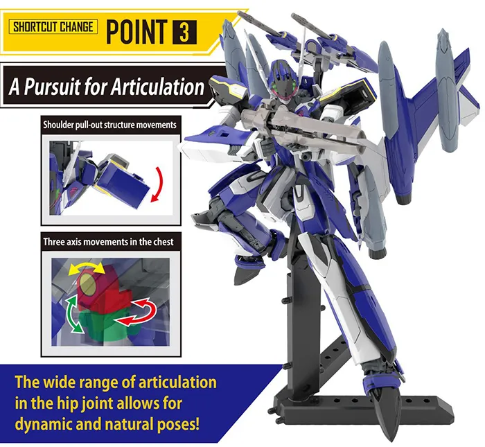 YF-29 Durandal Valkyrie Maximilian Jenius Machine Full Set 1/100 Scale High Grade Model Kit | Macross Delta the Movie: Absolute LIVE!!!!!! | Bandai Spirits