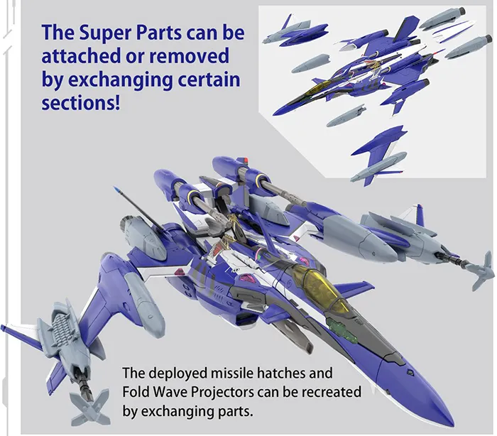 YF-29 Durandal Valkyrie Maximilian Jenius Machine Full Set 1/100 Scale High Grade Model Kit | Macross Delta the Movie: Absolute LIVE!!!!!! | Bandai Spirits