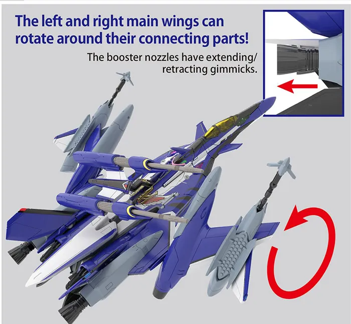 YF-29 Durandal Valkyrie Maximilian Jenius Machine Full Set 1/100 Scale High Grade Model Kit | Macross Delta the Movie: Absolute LIVE!!!!!! | Bandai Spirits