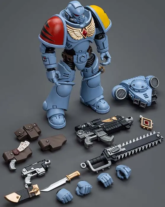 Space Wolves Intercessors 1/18 Scale | Warhammer 40K | Joy Toy
