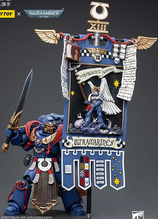 Ultramarines Honour Guard Chapter Ancient 1/18 Scale | Warhammer 40K | Joy Toy 
