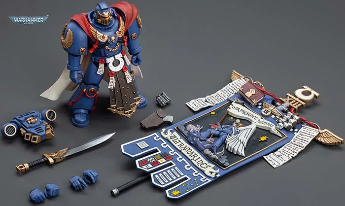 Ultramarines Honour Guard Chapter Ancient 1/18 Scale | Warhammer 40K | Joy Toy 
