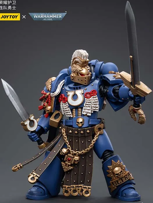 Ultramarines Honour Guard Chapter Champion 1/18 Scale | Warhammer 40K | Joy Toy
