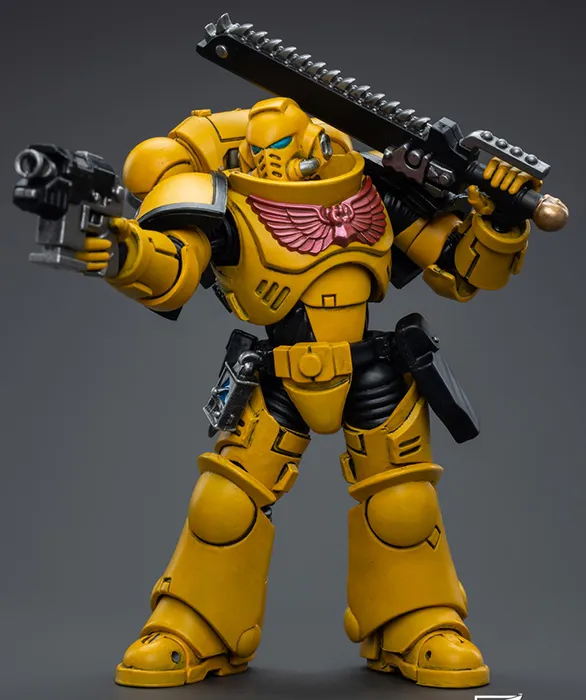 Imperial Fists Intercessors Version 2 1/18 Scale | Warhammer 40K | Joy Toy