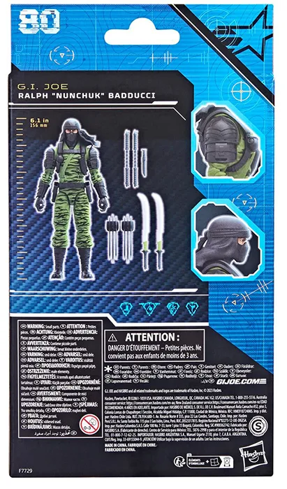 Ralph 'Nunchuk' Badducci 6-Inch Scale | G.I. Joe Classified Series