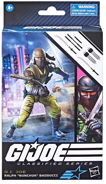 Ralph 'Nunchuk' Badducci 6-Inch Scale | G.I. Joe Classified Series