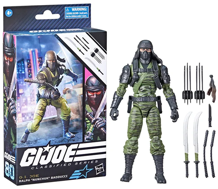 Ralph 'Nunchuk' Badducci 6-Inch Scale | G.I. Joe Classified Series