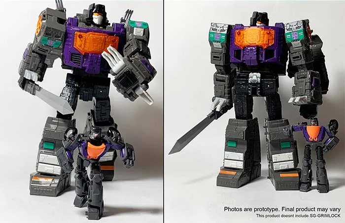 DK-24S Upgrade Kit for Transformers Studio Series 86-06 Grimlock and Wheelie | Dna Design | Upgrade Kit