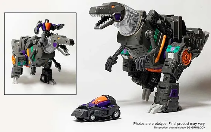 DK-24S Upgrade Kit for Transformers Studio Series 86-06 Grimlock and Wheelie | Dna Design | Upgrade Kit