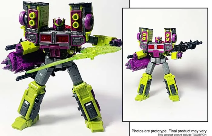 DK-37T Upgrade Kit for Transformers Legacy G2 Universe Toxitron Voyager Class | Dna Design | Upgrade Kit