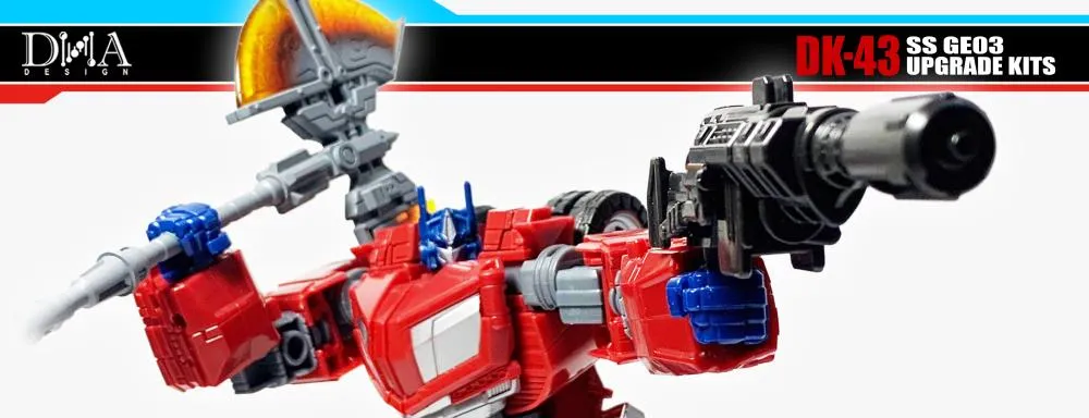 DK-43P Upgrade Kit for Transformers Studio Series 03 Optimus Prime Gamer Edition | Dna Design | Upgrade Kit