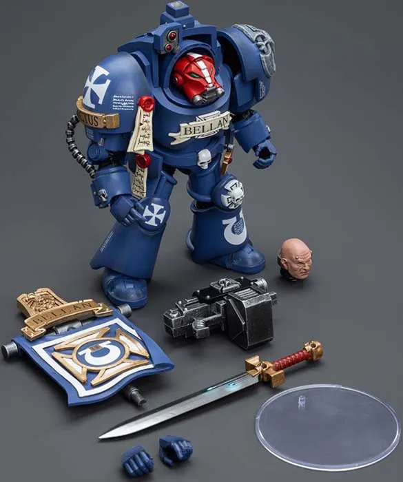 Ultramarines Terminators Sergeant Bellan 1/18 Scale | Warhammer 40K | Joy Toy