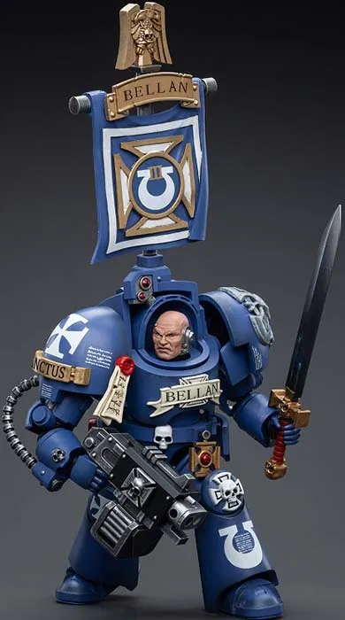 Ultramarines Terminators Sergeant Bellan 1/18 Scale | Warhammer 40K | Joy Toy
