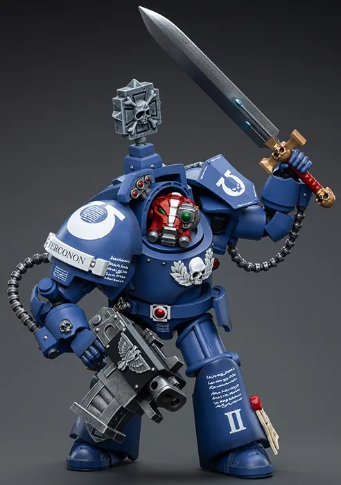  Ultramarines Terminators Sergeant Terconon 1/18 Scale | Warhammer 40K | Joy Toy