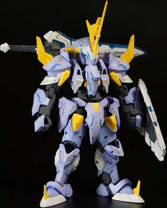Pla-Act 13 Arthur Armor Decoration Version Model Kit | Pla-Act | PLUM