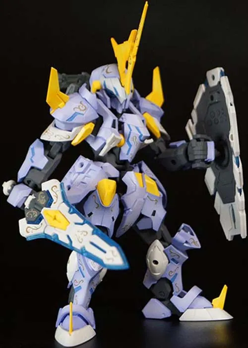 Pla-Act 13 Arthur Armor Decoration Version Model Kit | Pla-Act | PLUM