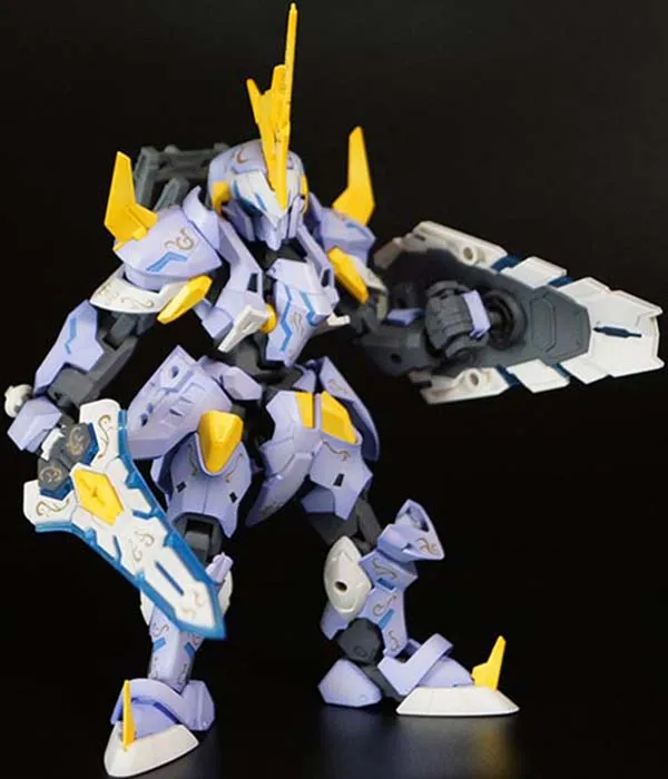 Pla-Act 13 Arthur Armor Decoration Version Model Kit | Pla-Act | PLUM