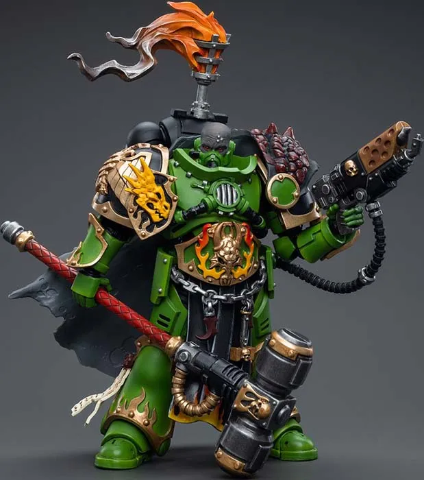 Salamanders Captain Adrax Agatone 1/18 Scale | Warhammer 40K | Joy Toy