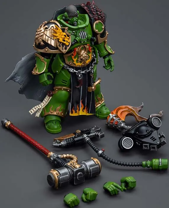 Salamanders Captain Adrax Agatone 1/18 Scale | Warhammer 40K | Joy Toy