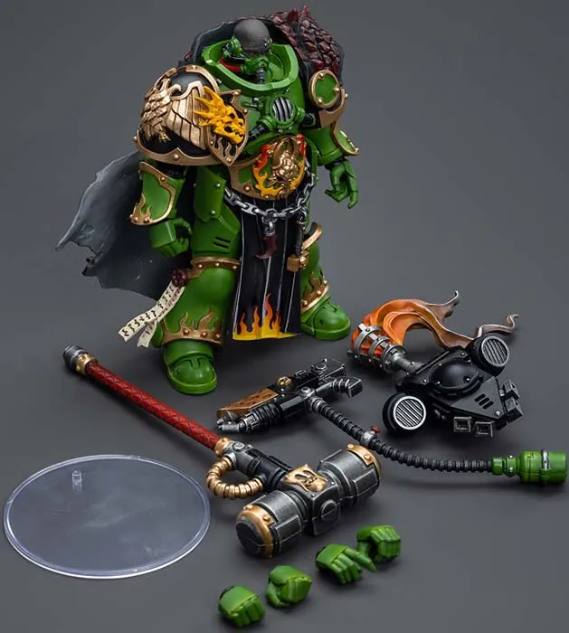 Salamanders Captain Adrax Agatone 1/18 Scale | Warhammer 40K | Joy Toy