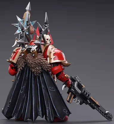 Chaos Space Marines Crimson Slaughter Sorcerer Lord in Terminator Armour 1/18 Scale | Warhammer 40K | Joy Toy 