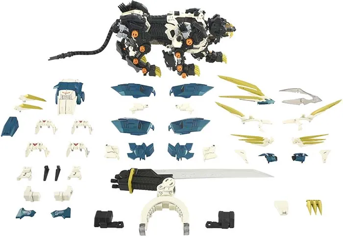AZ-03 Murasame Liger 1/72 Scale Model Kit | Zoids Highend Master Model | Takara Tomy Zoids